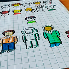 Flipp Chart image of diverse humans